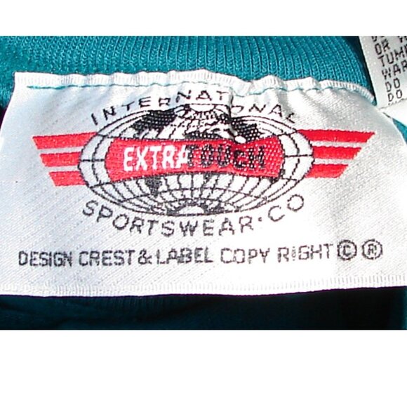 Vtg International Sportswear Mock Neck Pullover TOP, Plus Size 3X, Red - Picture 7 of 7